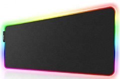 Mkey RGB12 RGB 80 × 30 cm XL Siyah Gaming Mousepad