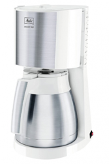 Melitta Enjoy II Top Therm (1017-07) Filtreli Termos 1200 ml Hazne Kapasiteli 15 Fincan 1000 W Beyaz Filtre Kahve Makinesi