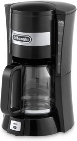 DeLonghi ICM 15210 Filtreli Karaf 1250 ml Hazne Kapasiteli 10 Fincan 900 W Siyah Filtre Kahve Makinesi