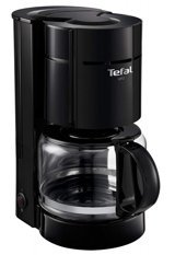 Tefal Uno CM1218 Filtreli Karaf 1100 ml Hazne Kapasiteli 800 W Siyah Filtre Kahve Makinesi