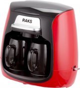 Raks Luna Max Filtreli Fincan 300 ml Hazne Kapasiteli 500 W Kırmızı Filtre Kahve Makinesi