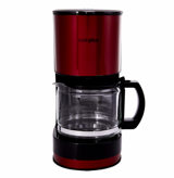Cookplus Coffee Keyf 601 Filtreli Karaf 600 ml Hazne Kapasiteli 7 Fincan Kırmızı Filtre Kahve Makinesi
