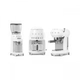 Smeg DCF02 Zaman Ayarlı Filtreli Karaf 1400 ml Hazne Kapasiteli Akıllı 1050 W Beyaz Filtre Kahve Makinesi