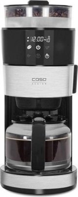 Caso Grande Aroma 100 1856 Zaman Ayarlı Filtreli Karaf 1400 ml Hazne Kapasiteli Akıllı 1000 W Siyah Filtre Kahve Makinesi