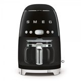 Smeg DCF01 Zaman Ayarlı Filtreli Karaf 1400 ml Hazne Kapasiteli Akıllı 1050 W Siyah Filtre Kahve Makinesi
