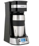 Goldmaster GM-7354 Zaman Ayarlı Filtreli Termos 450 ml Hazne Kapasiteli Akıllı 750 W Siyah Filtre Kahve Makinesi