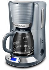 Russell Hobbs Inspire 24393-56 (Gri) Zaman Ayarlı Filtreli Karaf 1250 ml Hazne Kapasiteli 15 Fincan Akıllı 1100 W Gri Filtre Kahve Makinesi