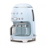 Smeg DCF01 Zaman Ayarlı Filtreli Karaf 1400 ml Hazne Kapasiteli Akıllı 1050 W Mavi Filtre Kahve Makinesi