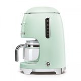 Smeg DCF02 Zaman Ayarlı Filtreli Karaf 1400 ml Hazne Kapasiteli Akıllı 1050 W Yeşil Filtre Kahve Makinesi