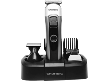Grundig MGK 6841 Saç Sakal Vücut Ense Kulak ve Burun 3 Başlıklı Çok Amaçlı Islak Kablosuz Tıraş Makinesi