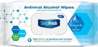 Deep Fresh Antibakteriyel 56 Yaprak Islak Mendil