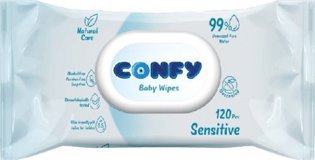 Confy Premium Sensitive Antibakteriyel 120 Yaprak Islak Mendil
