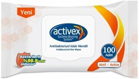 Activex Aktif Antibakteriyel 10 Yaprak Yaprak Islak Mendil