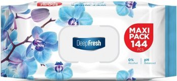 Deep Fresh Maxi Pack Orkide Kokulu Antibakteriyel 144 Yaprak Islak Mendil