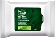 Farmasi Dr.C.Tuna Çay Ağacı Kokulu Antibakteriyel 20 Yaprak Islak Mendil