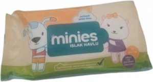 Minies Antibakteriyel 72 Yaprak Islak Mendil