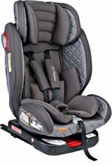 Baby Home 910 Nautilusfix Isofix 360 Derece Dönen 0-36 kg Yükseklik Ayarlı Oto Koltuğu Gri