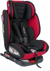 Baby Home 910 Nautilusfix Isofix 360 Derece Dönen 0-36 kg Yükseklik Ayarlı Oto Koltuğu Kırmızı-Siyah