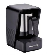 Korkmaz Moderna A863 Tek Hazneli 5 Fincan Közde Kahve Tadında Akıllı 400 W Siyah Türk Kahvesi Makinesi