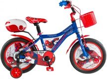 Kron Spiderman 12 Jant 1 Vites Kırmızı-Mavi Şehir / Tur Bisikleti