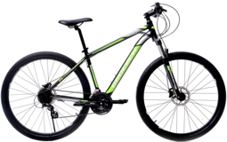 Geotech Mode 2 29 Jant 24 Vites Siyah-Yeşil Dağ Bisikleti