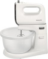 Philips HR3745/00 450 W Hamur Yoğurmalı Çırpıcılı Turbo Fonksiyonlu Beyaz Standlı Mikser