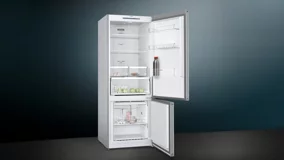 Siemens KG55NVWF0N Çift Kapılı Nofrost F Enerji Sınıfı 483 lt Modern Alttan Donduruculu Solo Kombi Tipi Buzdolabı