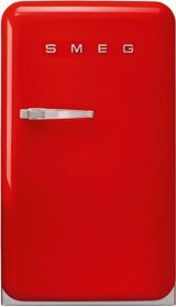 Smeg FAB10RR Tek Kapılı Statik A+ Enerji Sınıfı 114 lt Vintage Kırmızı Üstten Donduruculu Solo Büro Tipi/Tezgah Altı Buzdolabı