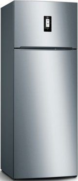 Bosch KDN56VI33N Çift Kapılı Statik A++ Enerji Sınıfı 474 lt Inox Üstten Donduruculu Solo Kombi Tipi Buzdolabı