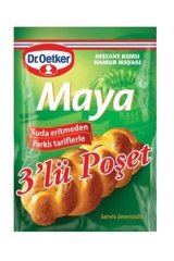 Dr. Oetker Instant Kuru Maya 3x10 gr