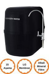 Oxygen Water 15 Aşamalı 8 lt Kapalı Kasa Pompasız Tezgah Altı Su Arıtma Cihazı