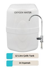 Oxygen Water 6 Filtreli 12 lt Kapalı Kasa Pompasız Tezgah Altı Su Arıtma Cihazı