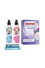 Yumoş Jet Fresh Lilyum Orkide Kokulu Sprey Çamaşır Parfümü 2x200 ml