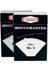 Moccamaster 4 Numara Filtre Kahve Kağıdı 200'lü