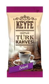 Keyfe Sütlü Sade Türk Kahvesi 225 gr