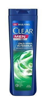 Clear Men Günlük Arınma ve Ferahlık Kepeğe Karşı Şampuan 350 ml