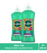 Elidor Bukle Belirginleştirici Badem Sütü Elastin Kadın Saç Kremi 2 x 265 ml