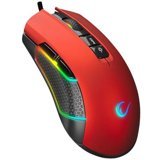 Rampage SMX-R600 RGB Makrolu Kablolu Kırmızı Gaming Mouse