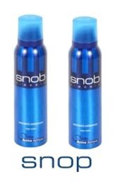 Snob Black Sprey Erkek Deodorant 2x150 ml