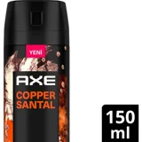 Axe Copper Santal Sprey Erkek Deodorant 150 ml