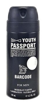 Youth Passport Barcode Sprey Erkek Deodorant 150 ml