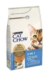 Cat Chow 3 In 1 Hindili Yetişkin Kuru Kedi Maması 1.5 kg