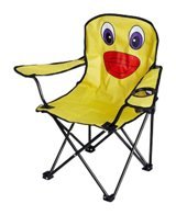 İntex Kolçaklı Sarı Çocuk Tekli Kamp Sandalyesi