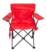Funky Chairs Kolçaklı Açık Kırmızı Tekli Kamp Sandalyesi