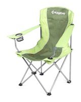 Kingcamp Katlanır Kolçaklı Yeşil Tekli Kamp Sandalyesi