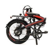 Geotech Fold-Up E20 250 W 50 Km 20 Jant 7 Vites Katlanır Şehir / Tur Elektrikli Bisiklet Kırmızı Siyah