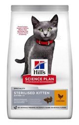 Hill's Sterilised Tavuk Aromalı Yavru Kuru Kedi Maması 1.5 kg