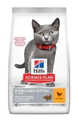 Hill's Tavuklu Kısırlaştırılmış Yavru Kuru Kedi Maması 1.5 kg