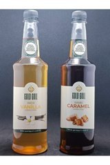 Gold Gull Vanilya & Karamel Aromalı Kahve & Meyve Şurubu Aromalı Kahve Şurubu 2x700 ml