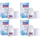 Driclor Roll-On Unisex Deodorant 4x20 ml